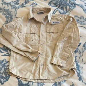 Columbia kids PFG Beige Shirt